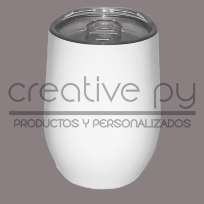Vaso Steel Blanco