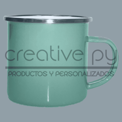 Taza Enlozada Verde