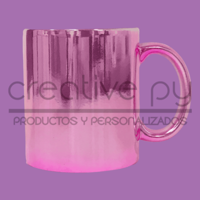 Taza Metalizado Rosa