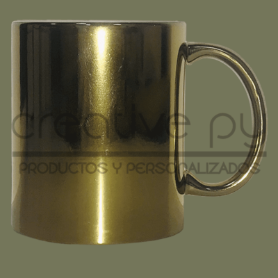 Taza Metalizado Dorado