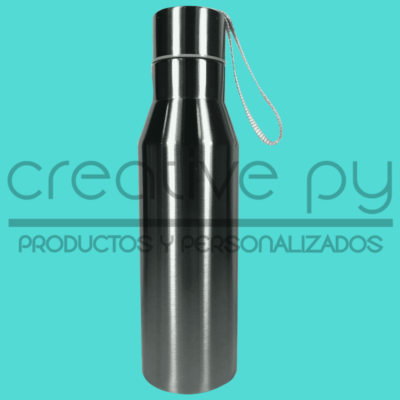 Botella Térmica Plateado