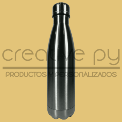 Botella Térmica Plateado