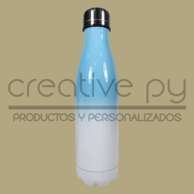 Botella Térmica Degrade Celeste